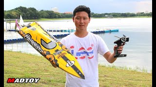 MADTOY ตอนที่951 ปีศาจแห่งเรือบังคับ Pursuit Racing Boat 13,900 บาท