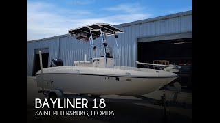 [SOLD] Used 2018 Bayliner Element F18 in Saint Petersburg, Florida