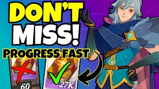 DO THIS TO PROGRESS FAST - Day 1 Season Tips!!! [AFK Journey]