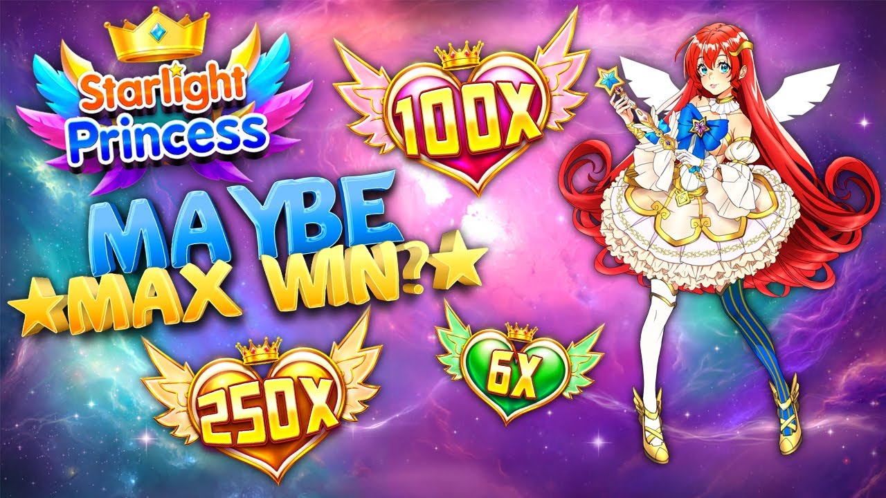 MAX WIN ON STARLIGHT PRINCESS SLOT? - YouTube