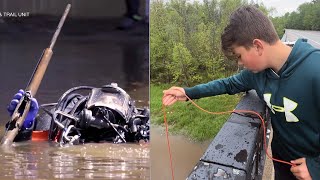 Boy discovers gun while magnet fishing in Ont. creek