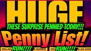 🥳🥳HUGE! DOLLAR GENERAL PENNY LIST \u0026 CLEARANCE UPDATES! November 12, 2024