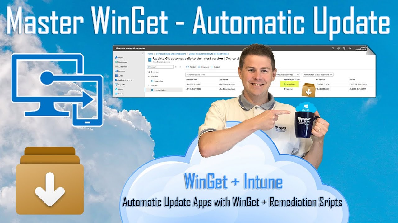 Master Winget Update All Apps Automatically With Intune Remediation