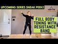 10 MINUTE Full Body Resistance band workout | Toning for arthritis relief | Dr Alyssa Kuhn