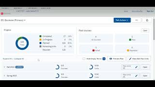Getting Started with Degree Planner