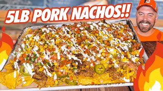 Delicious 5lb Pork Nachos Challenge in Davenport, Iowa!!