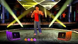 Zumba Fitness Rush - Activao - low intensity Cumbia + multiplayer (2 players) gameplay