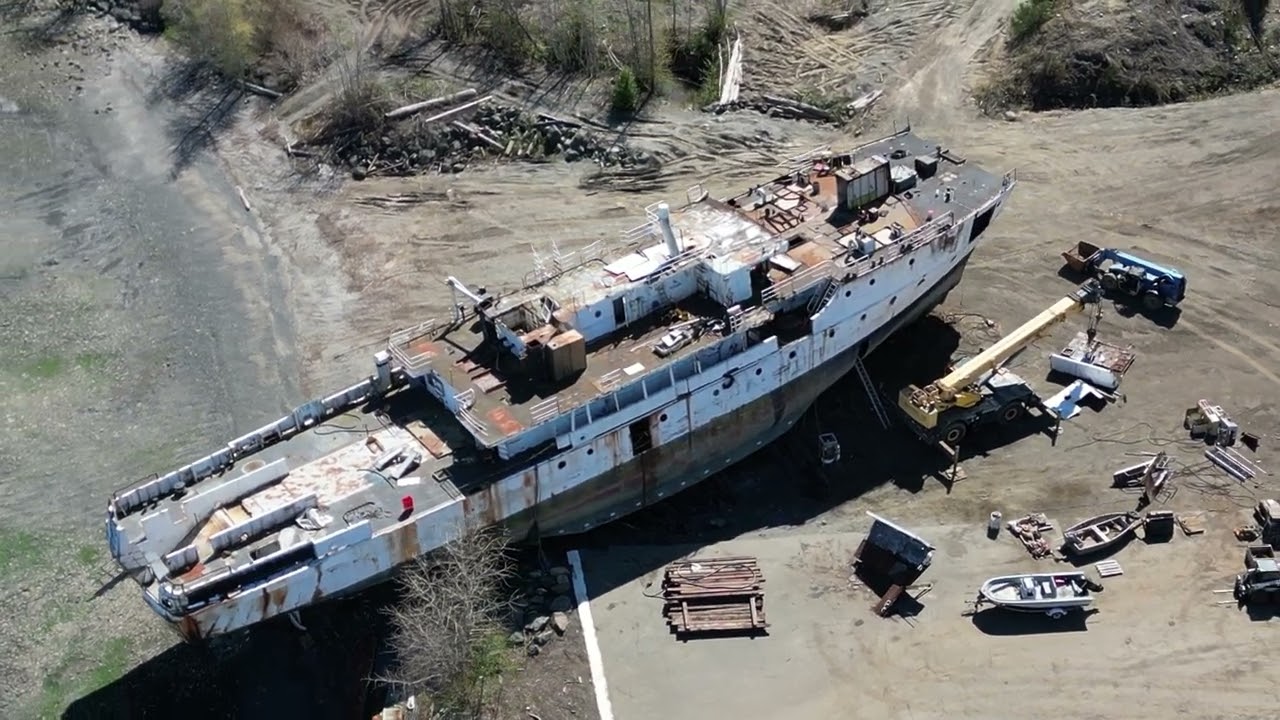 STOP Deep Water Recovery Ship Breaking Apr 16 2024 - YouTube