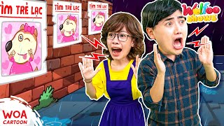 Lucy Đi Lạc 😱 An Toàn Khi Lạc Ở Nơi Công Cộng 🚨 Nhạc Thiếu Nhi Remix Sôi Động 🎶 @WoaCartoonVietnam