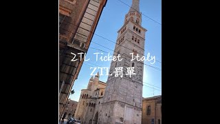 🇮🇹{ Europe Travel} ZTL a driving ticket from Italy ZTL  included  English subtitles