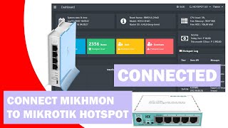 Connect MIKHMON to Mikrotik Hotspot | MIKROTIK