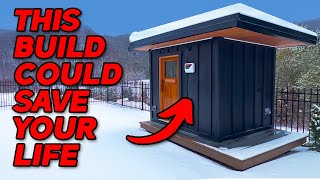 Why you NEED a Sauna in your Backyard | DIY SAUNA BUILD