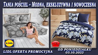 Lidl Nowa Oferta Promocyjna Od 03.10.2022 | Tania Pościel – Modna, Ekskluzywna i Nowoczesna