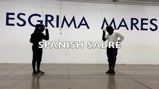 Spanish Military Sabre Destreza Sparring 18.10.2024 CEMAR Histórica Jaime Merelo