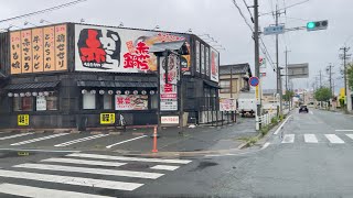 Early Morning Drive at Toyohashi City Aichi Japan