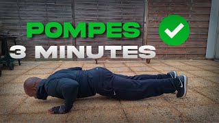 COMMENT FAIRE DES POMPES PARFAITES ?! ( en 3 minutes )