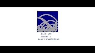 BASIC - 256 (Basic programming lecture - 1)👨💻👨💻
