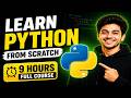 Learn Python in One Video | Complete Python Course 2026 (9 Hours) | Beginner to Advanced