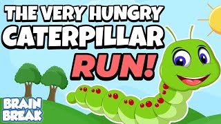 The Very Hungry Caterpillar Run | Spring Brain Break | GoNoodle Inspired