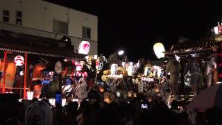 【Japan】 2014年度　熊谷うちわ祭り　鎌倉町広場叩き合い　1/3　－　Kumagaya uchiwa festival