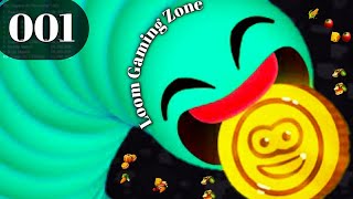 Worms zone.io 001 Biggest Slither Snake | Saamp wala game | Snake Game 2023 | Rắn Săn Mồi 2023