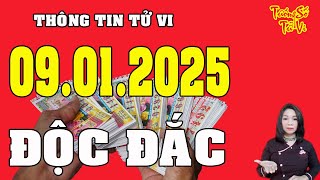 Tử Vi Ngày Mới 9/1/2025 Chúc Mừng Con Giáp Trúng Số Độc Đắc, Tiền Của Bất Ngờ Đến | Tướng Số Tử Vi