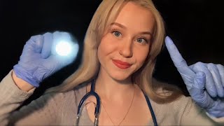 ASMR | Fast & Aggressive Doctor Check-Up Exam (Whispered)