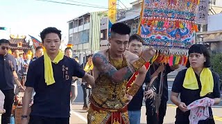 帥哥太子元帥跳跪參禮~新營太子宮進香團(大園哪天宮)