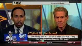 ESPN First Take: Eli Manning is NOT Great