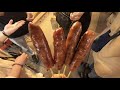 台灣小吃 東大門夜市 烤香腸 taiwanese food sausage bbq