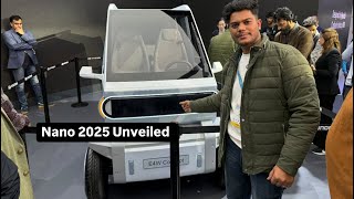 Nano Electric 2025 Launched by Hyundai E4w and E3w electric Car with Tvs | Bharat Mobility 2025 Nano