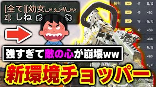 これぞ常時デスマシーン...新たな環境の『破壊神:チョッパー』が大暴れし、敵のメンタルが崩壊してしまうww【CODモバイル】〈KAME〉