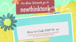 How to Code PHP Tutorial 9