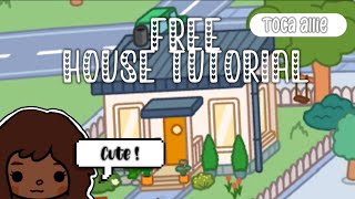 Free house tutorial | Toca  Allie | Toca Boca | 🍂