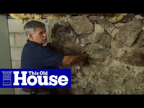 How to Repoint a Stone Foundation - This Old House How to Repoint a Stone Foundation - This Old House