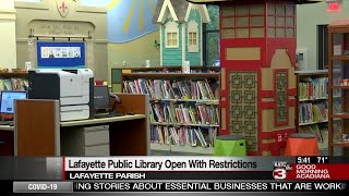 Lafayette Public Library Re-Opens with New Guidelines