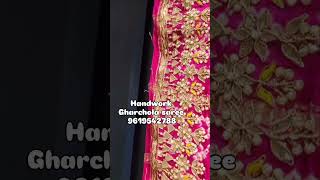 For orders watsapp on 9619542788. Exclusive handwork bhandhani saree #handloomlove#weddingdress #usa