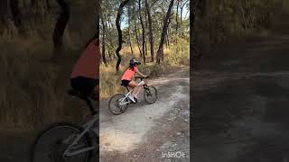 Reconocimiento de pista MTB, en el bosque de la primavera, Zapopan, Jalisco.