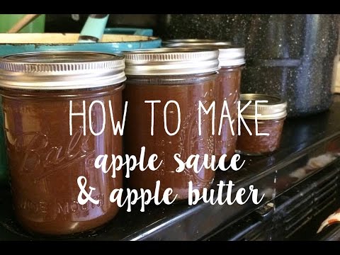 How to Make Applesauce and Apple Butter How to Make Applesauce and Apple Butter
