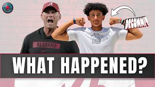 Alabama Commit Flips | Fans are Starting to PANIC...FOR NOTHING