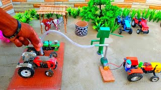 How To Make Water pump tractor with washing | diy tractor science project ||Part- 03 ||@big creater