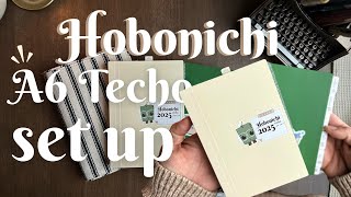 Hobonichi Techo A6 Set Up + Journaling Goals