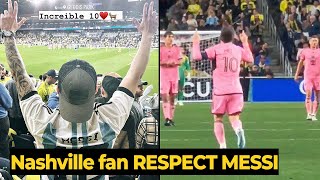 Nashville fan can't stop chanting Messi name even he was scored for Inter Miami | Football News
