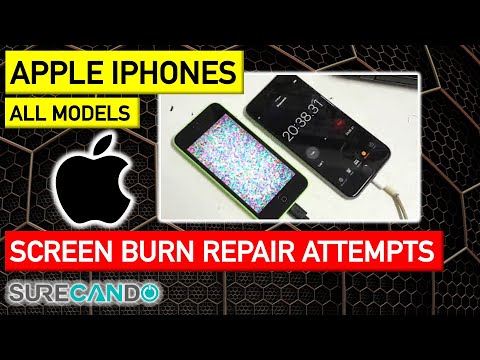 Screen Burn & Fix iPhone LCD Burn in Test JScreen Fix on purpose Screen Burn & Fix iPhone LCD Burn in Test JScreen Fix on purpose