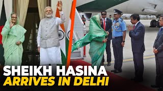 LIVE: Bangladesh PM Sheikh Hasina arrives in Delhi to attend swearing-in ceremony of PM Modi |India
