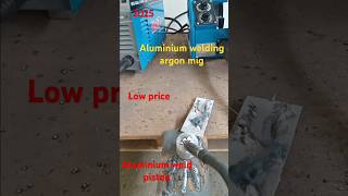 Aluminium mig welding, premium machine professional. #aluminium #shortviral