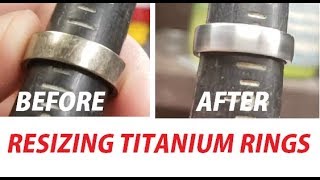 How to Resize a Titanium Wedding Band