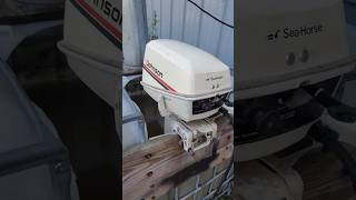 1983 Johnson 7.5hp Outboard Motor Tank Test