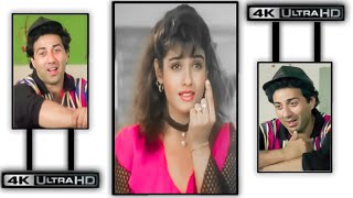 old is gold song Sunny Deol Raveena Tandon || Is Tarah Aashiqui ka Song 4k status || 90s song status