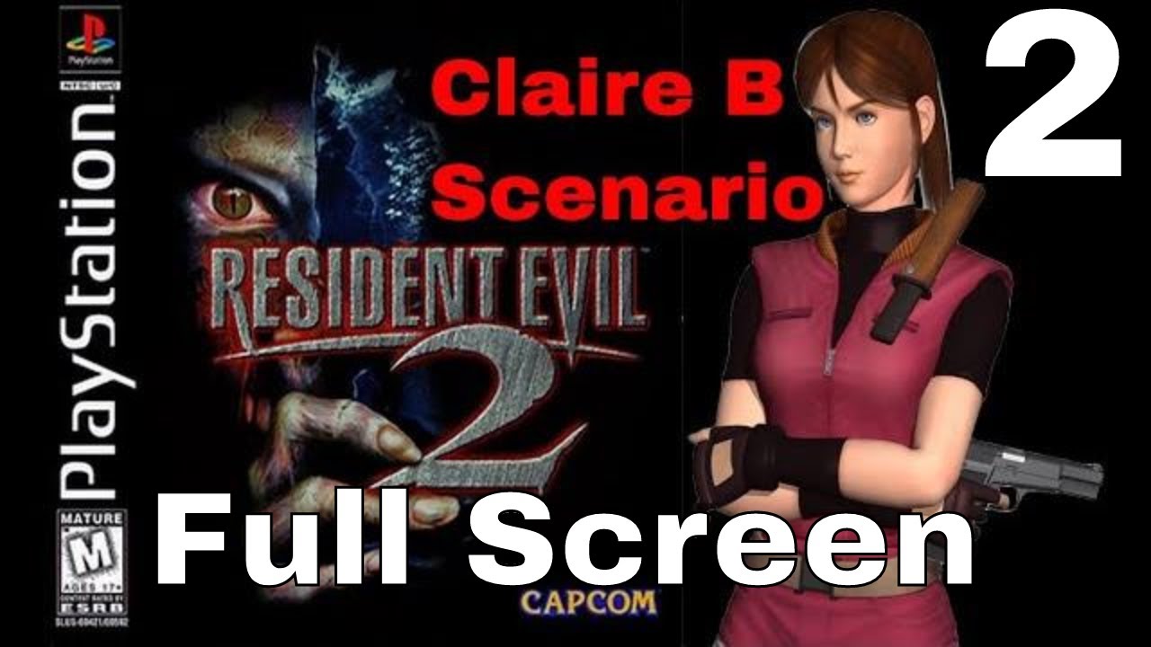 Resident Evil 2 Easy Mode Claire B Scenario Walkthrough Part 2 - YouTube